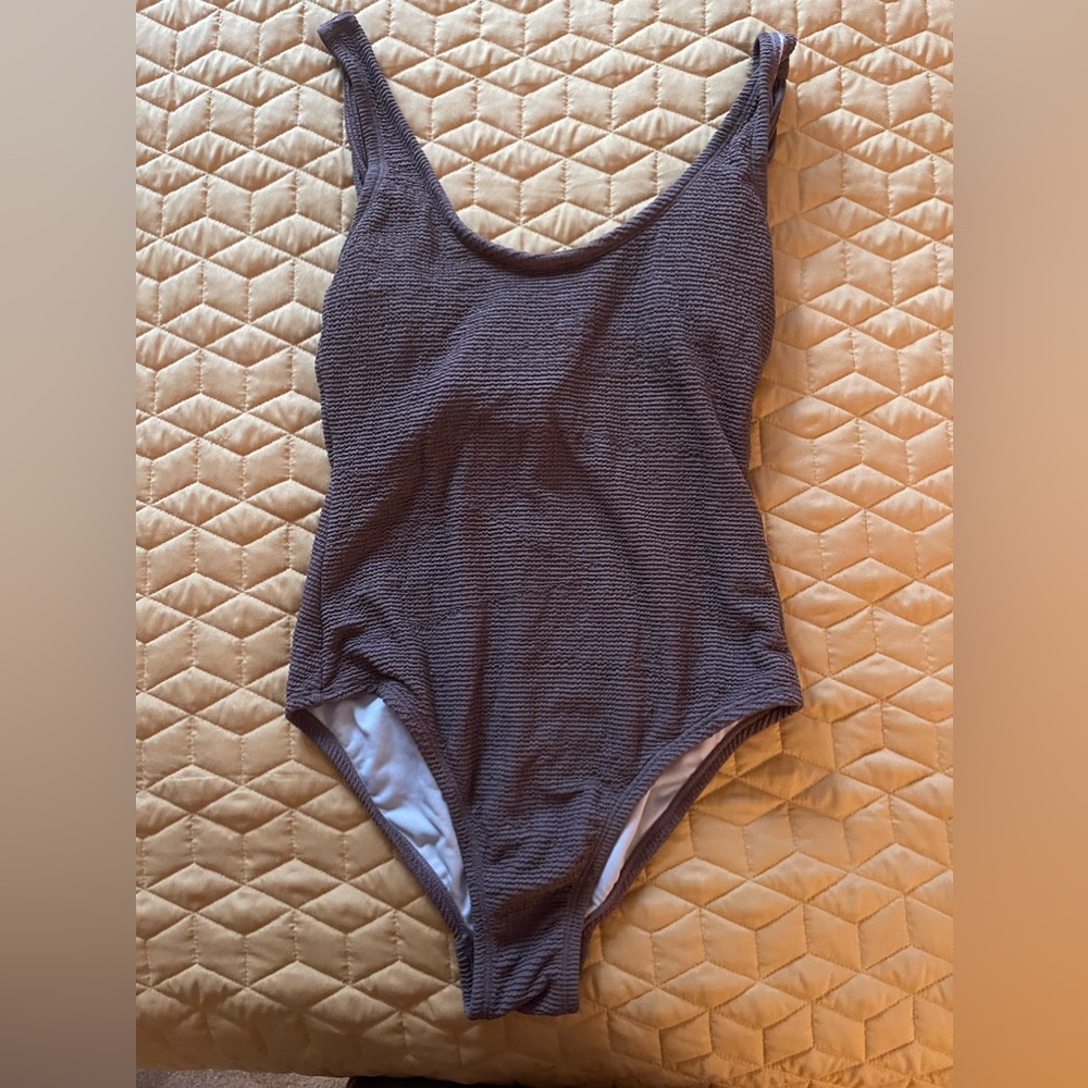 Brown one piece